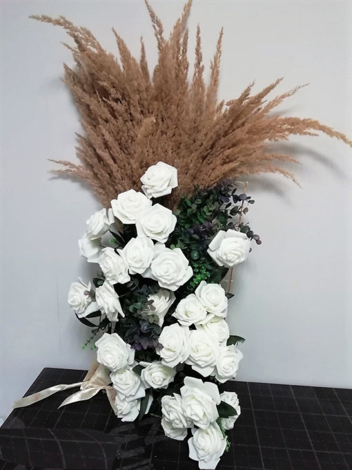 Свадебный декор цветы на стену или арку купить в Серпухове